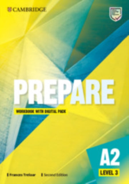 Book cover of: Prepare Level 3 Workbook with Digital Pack. By: Joanna Kosta