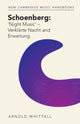 Book cover of: Schoenberg: ‘Night Music' – Verklarte Nacht and Erwartung. By: Arnold Whittall