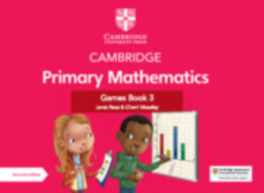 Book cover of: Cambridge Primary Mathematics Games Book 3 with Digital Access. By: Janet Rees