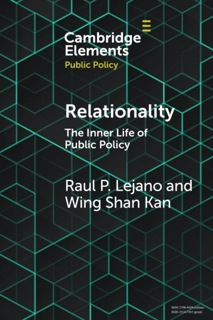 Book cover of: Relationality. By: Raul P. Lejano
