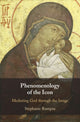 Book cover of: Phenomenology of the Icon. By: Stephanie Rumpza