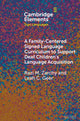 Book cover of: Family-Centered Signed Language Curriculum to Support Deaf Children's Language Acquisition. By: Razi M. Zarchy