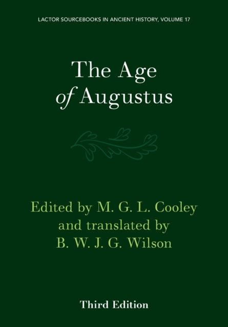 Book cover of: Age of Augustus. By: M. G. L. Cooley
