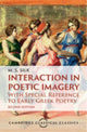 Book cover of: Interaction in Poetic Imagery
