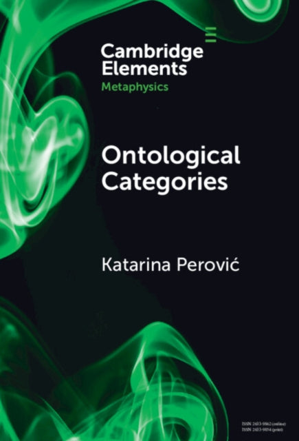 Book cover of: Ontological Categories