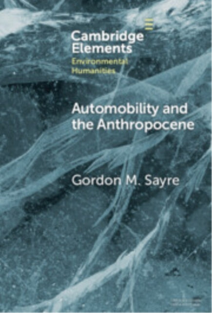 Automobility and the Anthropocene