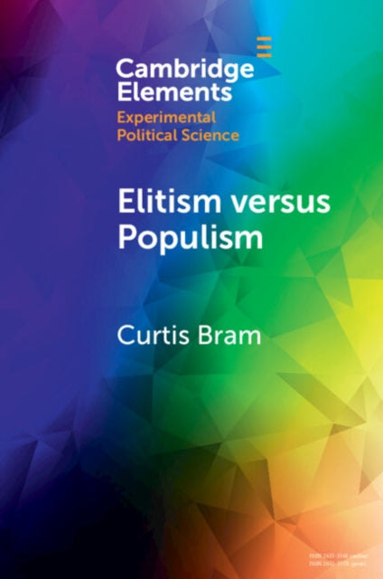 Book cover of: Elitism versus Populism