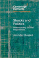 Book cover of: Shocks and Politics. By: Jennifer Bussell