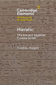 Book cover of: Hieratic