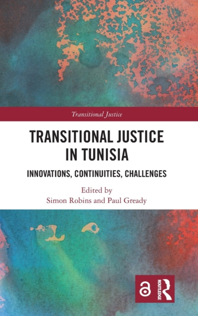 Book cover of: Transitional Justice in Tunisia. By: Simon Robins