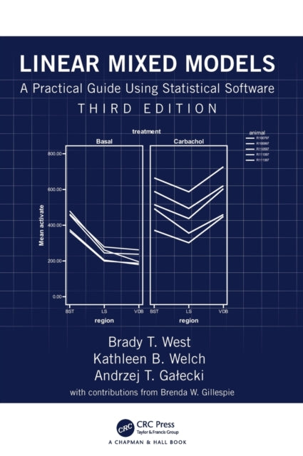 Book cover of: Linear Mixed Models. By: Brady T. West