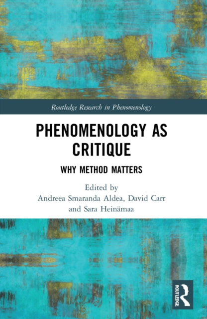 Phenomenology as Critique