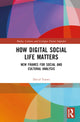 Book cover of: How Digital Social Life Matters. By: David Toews