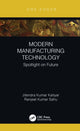 Book cover of: Modern Manufacturing Technology. By: Jitendra Kumar Katiyar