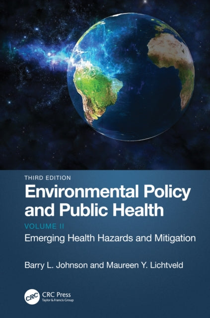 Book cover of: Environmental Policy and Public Health. By: Barry L. Johnson