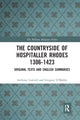 Book cover of: Countryside Of Hospitaller Rhodes 1306-1423. By: Anthony Luttrell