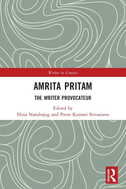 Book cover of: Amrita Pritam. By: Hina Nandrajog