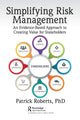 Book cover of: Simplifying Risk Management. By: Patrick Roberts