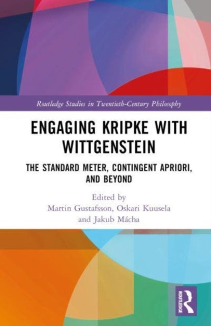 Book cover of: Engaging Kripke with Wittgenstein. By: Martin Gustafsson