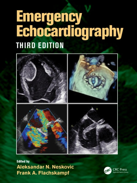 Book cover of: Emergency Echocardiography. By: Aleksandar N. Neskovic