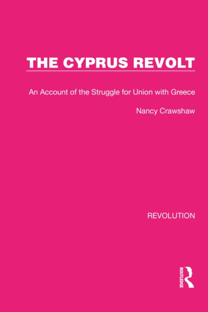 Book cover of: Cyprus Revolt. By: Nancy Crawshaw