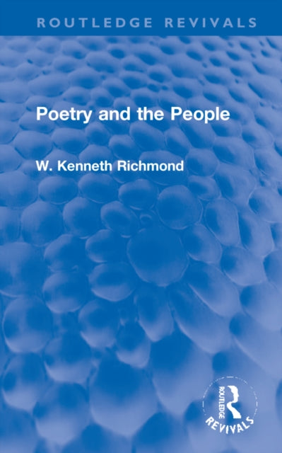 Book cover of: Poetry and the People