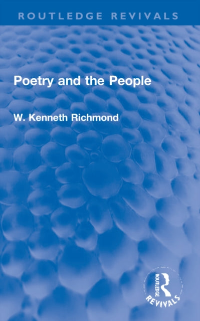 Book cover of: Poetry and the People