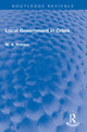 Book cover of: Local Government in Crisis. By: W. A. Robson