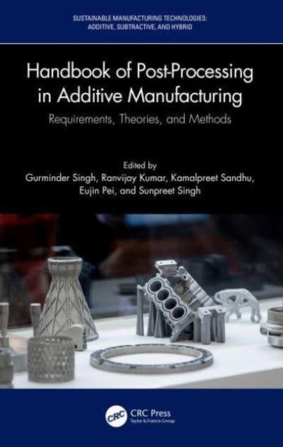 Book cover of: Handbook of Post-Processing in Additive Manufacturing. By: Gurminder Singh