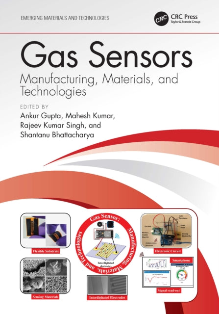 Book cover of: Gas Sensors. By: Ankur Gupta