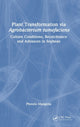 Book cover of: Plant Transformation via Agrobacterium Tumefaciens. By: Phetole Mangena