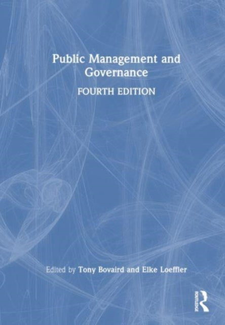 Book cover of: Public Management and Governance. By: Tony Bovaird