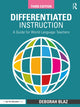 Book cover of: Differentiated Instruction. By: Deborah Blaz