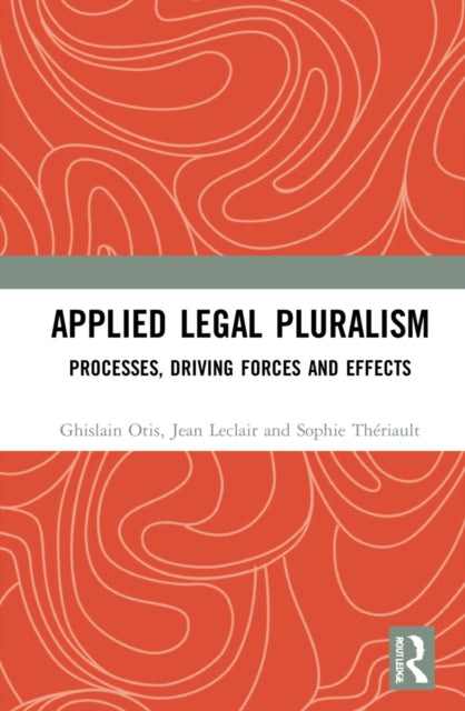 Book cover of: Applied Legal Pluralism. By: Ghislain Otis