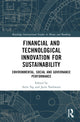 Book cover of: Financial and Technological Innovation for Sustainability. By: Artie Ng