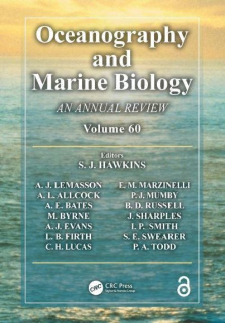 Book cover of: Oceanography and Marine Biology. By: S. J. Hawkins