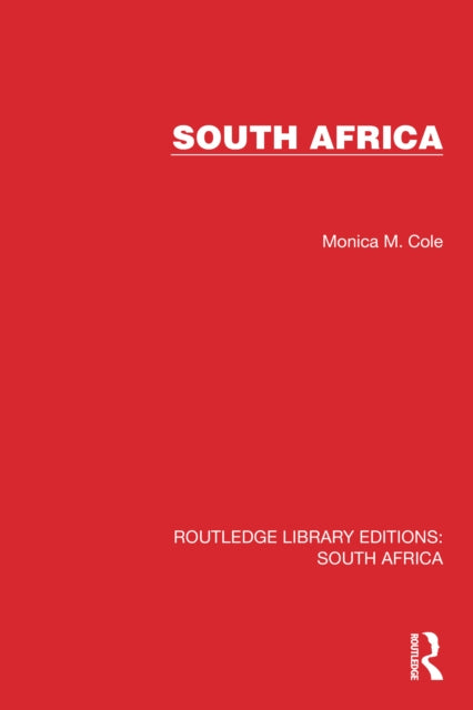 Book cover of: South Africa. By: Monica Cole