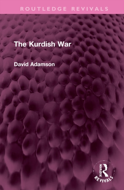 Book cover of: Kurdish War. By: David Adamson