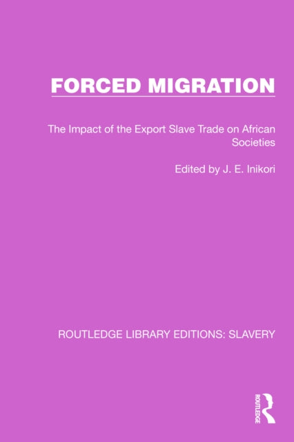 Book cover of: Forced Migration