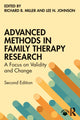 Book cover of: Advanced Methods in Family Therapy Research