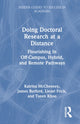 Book cover of: Doing Doctoral Research at a Distance. By: Katrina McChesney