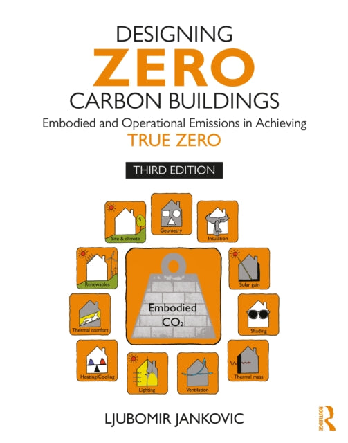 Book cover of: Designing Zero Carbon Buildings. By: Ljubomir Jankovic