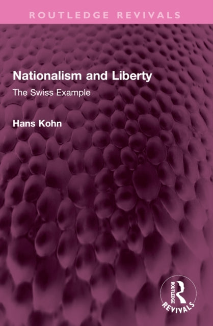 Book cover of: Nationalism and Liberty