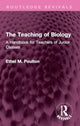 Book cover of: Teaching of Biology. By: Ethel M. Poulton