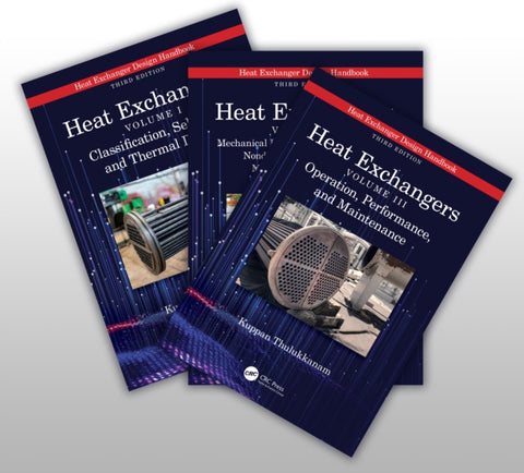 Heat Exchanger Design Handbook, Three-Volume Set