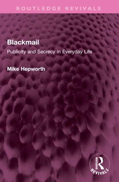 Book cover of: Blackmail. By: Mike Hepworth