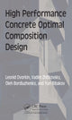 Book cover of: High Performance Concrete Optimal Composition Design. By: Leonid Dvorkin