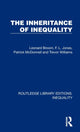 Book cover of: Inheritance of Inequality. By: Leonard Broom