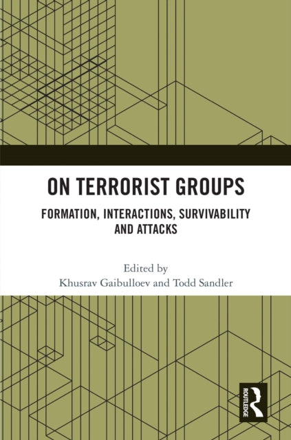 Book cover of: On Terrorist Groups. By: Khusrav Gaibulloev