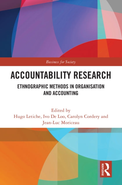Book cover of: Accountability Research. By: Hugo K. Letiche